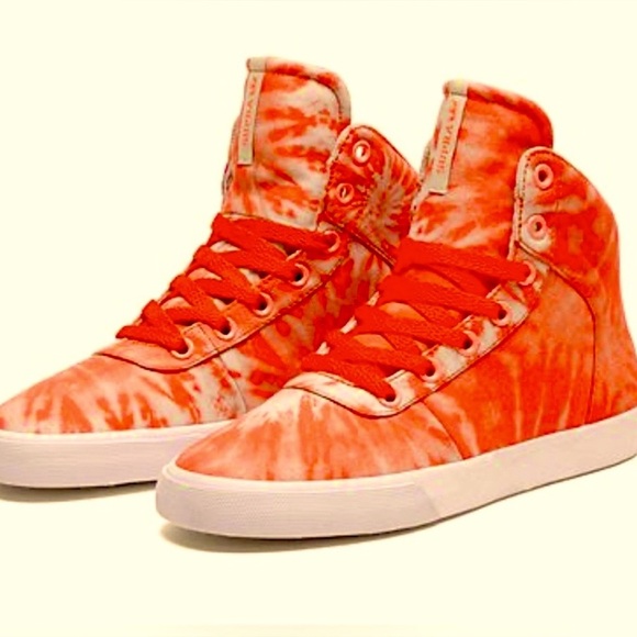 SUPRA High Tops 🧡🤍🧡 - Picture 2 of 10